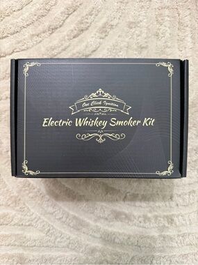 Electric Whiskey Smoker Kit - Black
